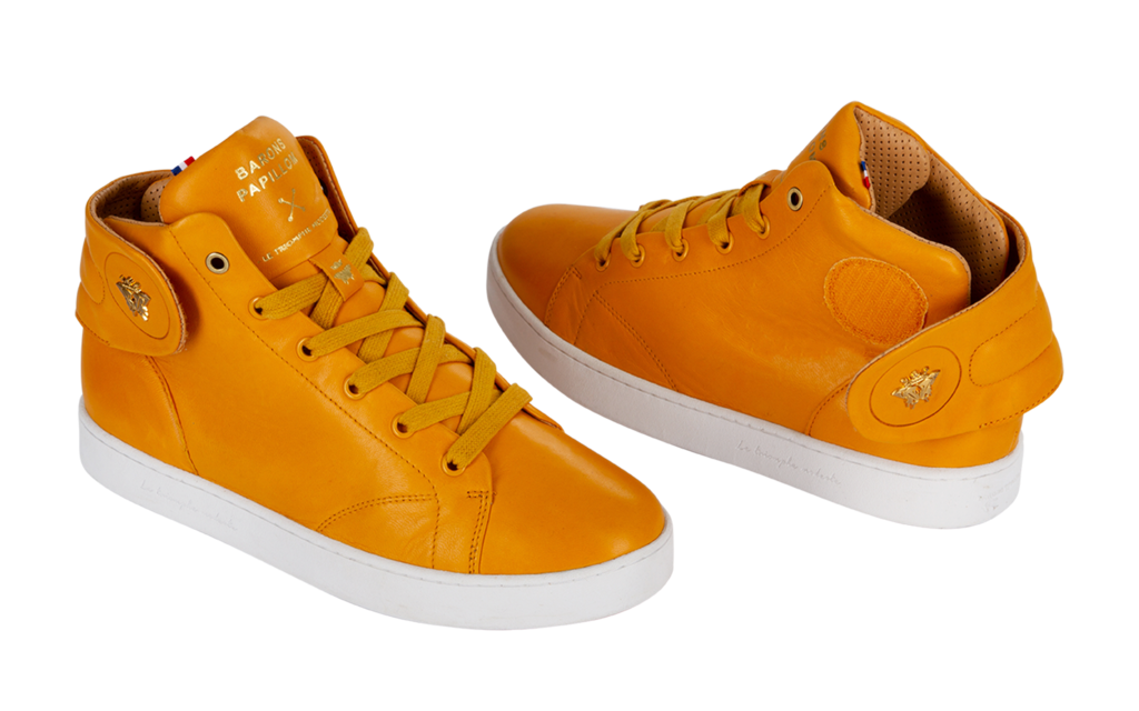 
      Sneaker Baron Papillon Mid Royal jaune abricot
  
