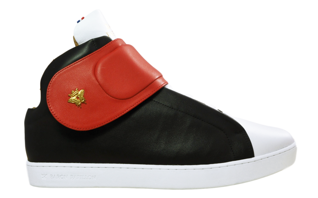 
      Sneaker Baron Papillon Mid Scratch black/red
  