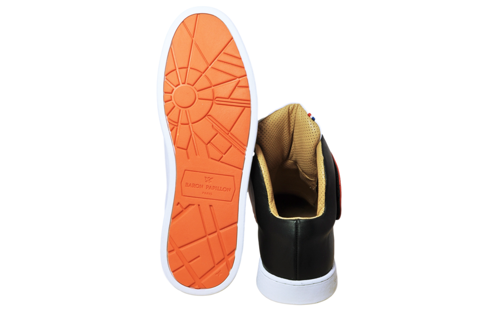 
      Sneaker Baron Papillon Mid Scratch noir/rouge
  
