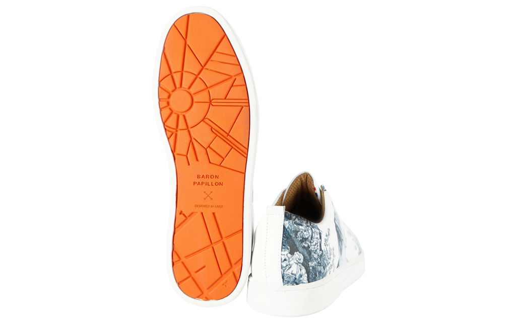 
      Sneaker Baron Papillon Basse Marie-Antoinette bleue
  