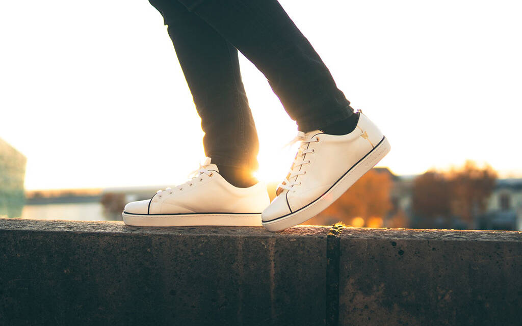 Shoes Sneaker Baron Papillon Low Piping black | Baron Papillon