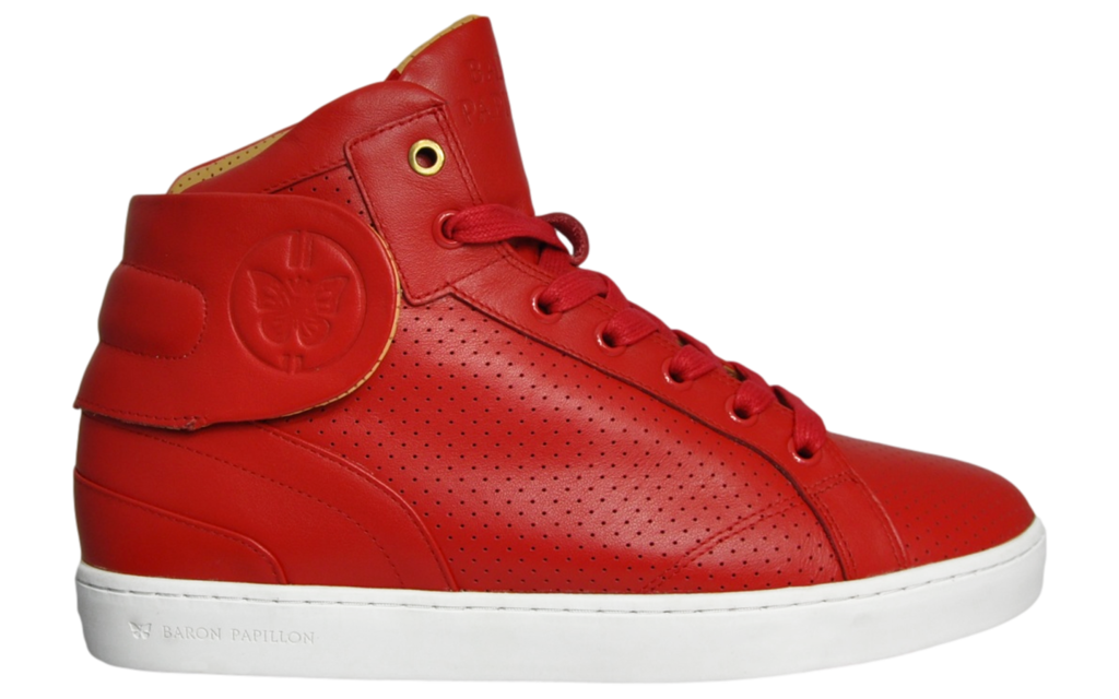 
      Sneaker Baron Papillon Mid Royal Original Rouge Perforée 
  