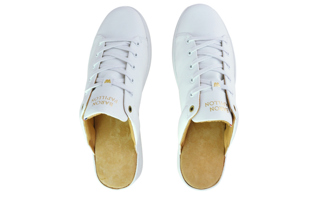 
      Sneaker Mule Baron Papillon Blanc
  