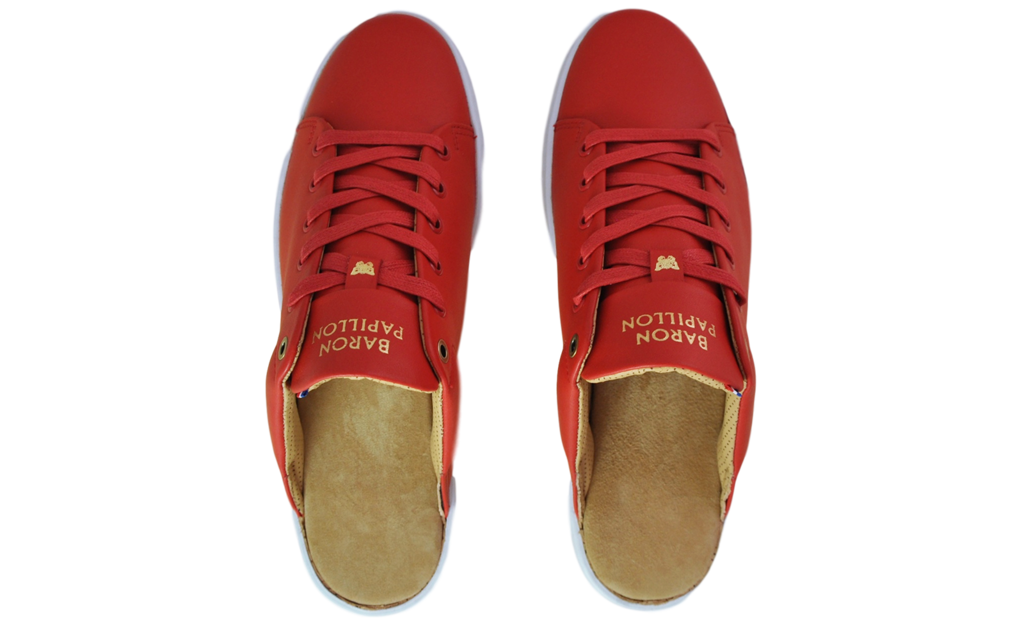 
      Sneaker Mule Baron Papillon Rouge
  