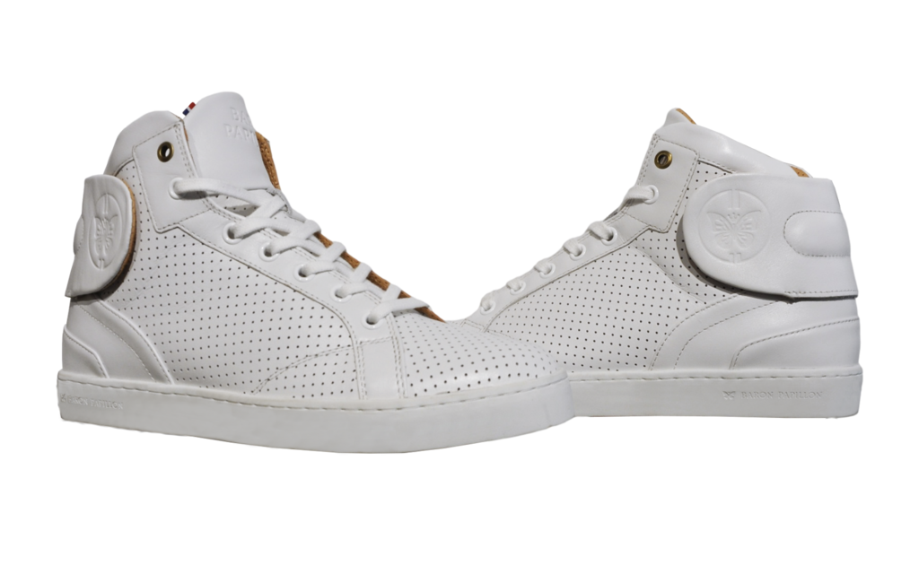 
      Sneaker Baron Papillon Mid Royal Original Blanche Perforée
  