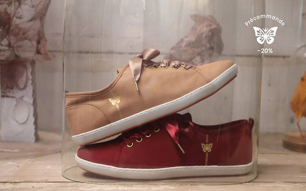 
      Ballerine Rosa/Sneaker Baron Papillon Rouge
  