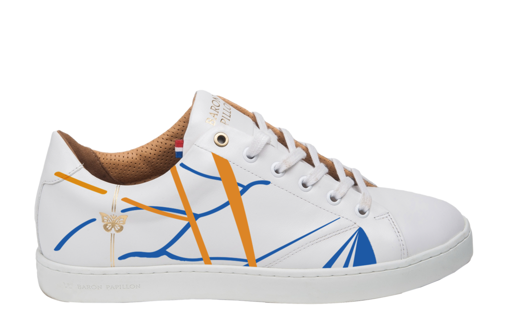 
      Sneaker blanc Baron Papillon x AGR
  
