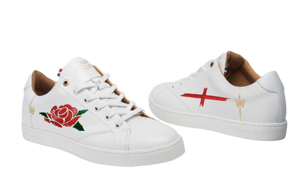 Shoes England Rugby XV Baron Papillon Sneakers Made in France