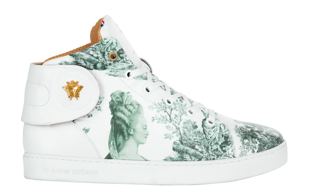 
      Sneaker Baron Papillon Mid Marie-Antoinette verte
  