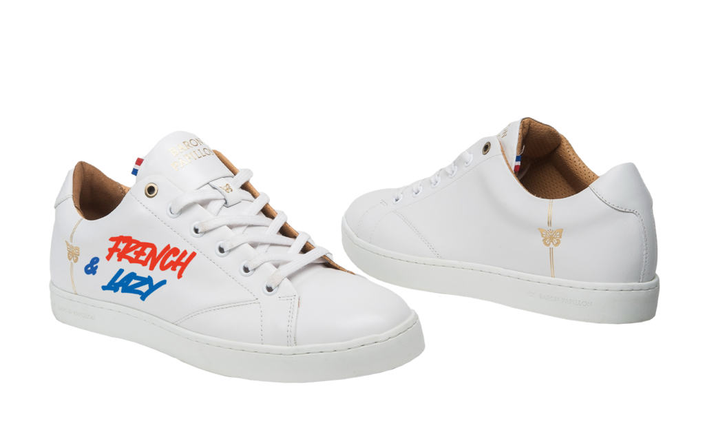 
      Sneaker blanc Baron Papillon French&lazy
  