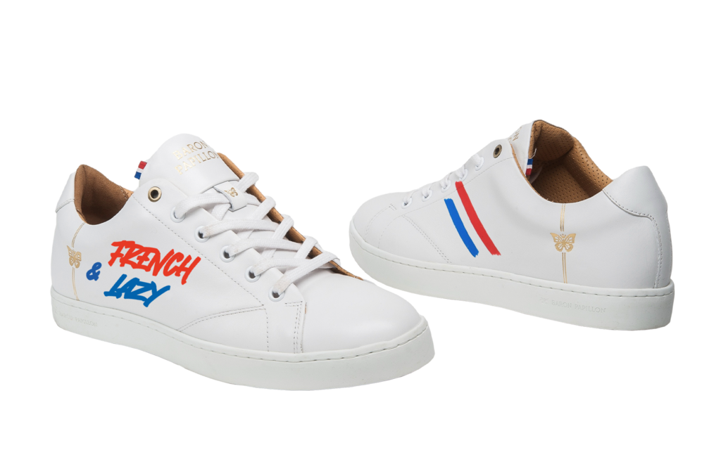 
      Sneaker blanc Baron Papillon French&lazy
  