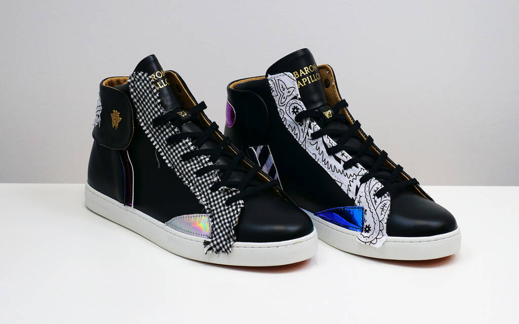 
      Sneakers Baron Papillon Mid Royal Minuit
  