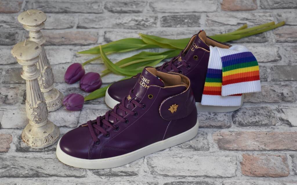 
      Sneaker Barons Papillom Mid Royale Violette
  
