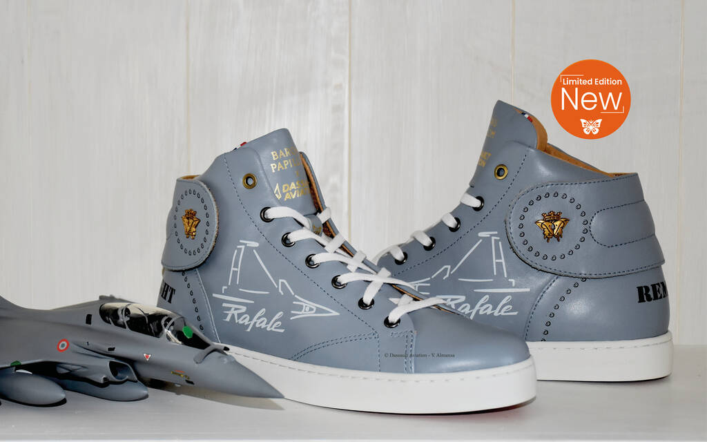 
      Sneaker Barons Papillom Mid Rafale Dassault Aviation EN
  