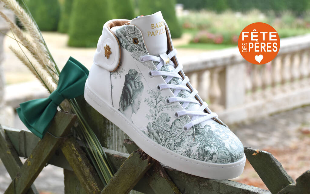 
      Sneaker Barons Papillom Mid Marie-Antoinette verte
  