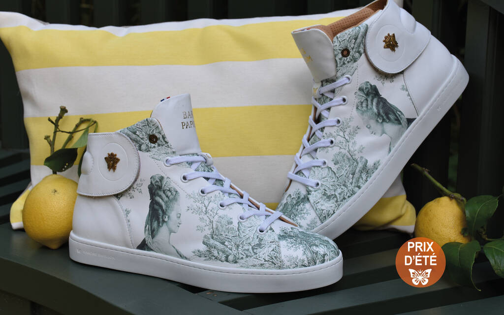
      Sneaker Barons Papillom Mid Marie-Antoinette verte
  