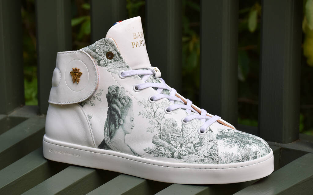 
      Sneaker Barons Papillom Mid Marie-Antoinette verte
  