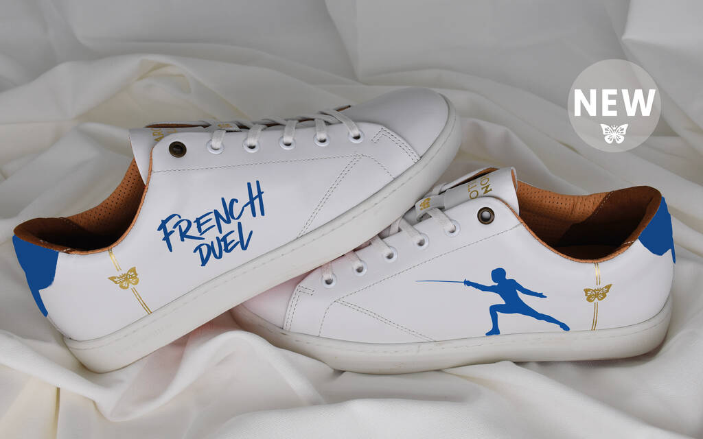 
      Sneaker Baron Papillon Basse blanche Duel
  