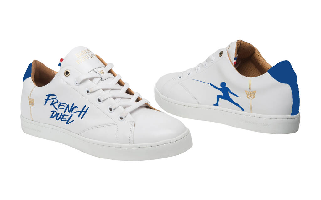 
      Sneaker Baron Papillon Basse blanche Duel
  