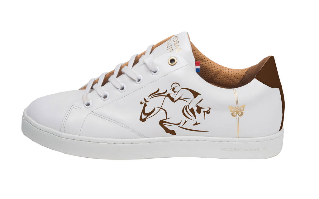 
      Sneaker Baron Papillon Basse Blanche Rider
  