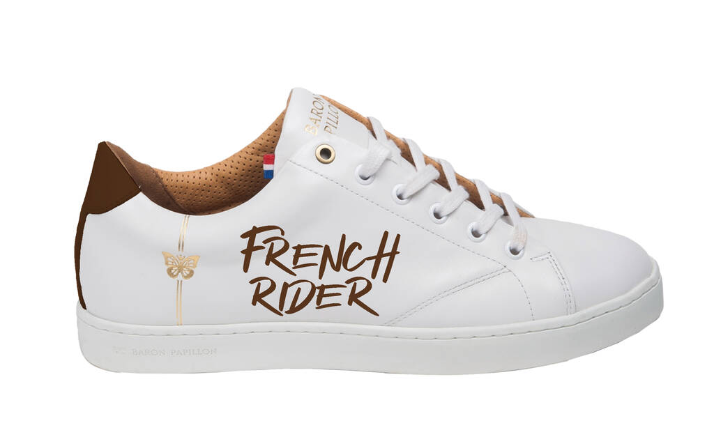 
      Sneaker Baron Papillon Basse Blanche Rider
  