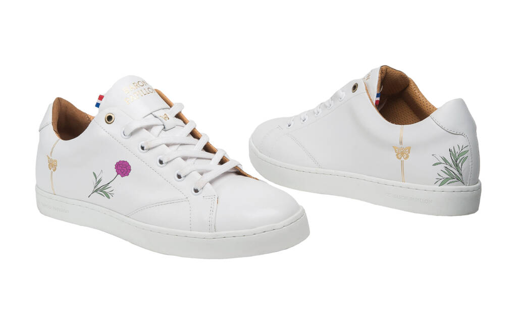 
      Sneaker Baron Papillon Basse blanche Fête des mères
  