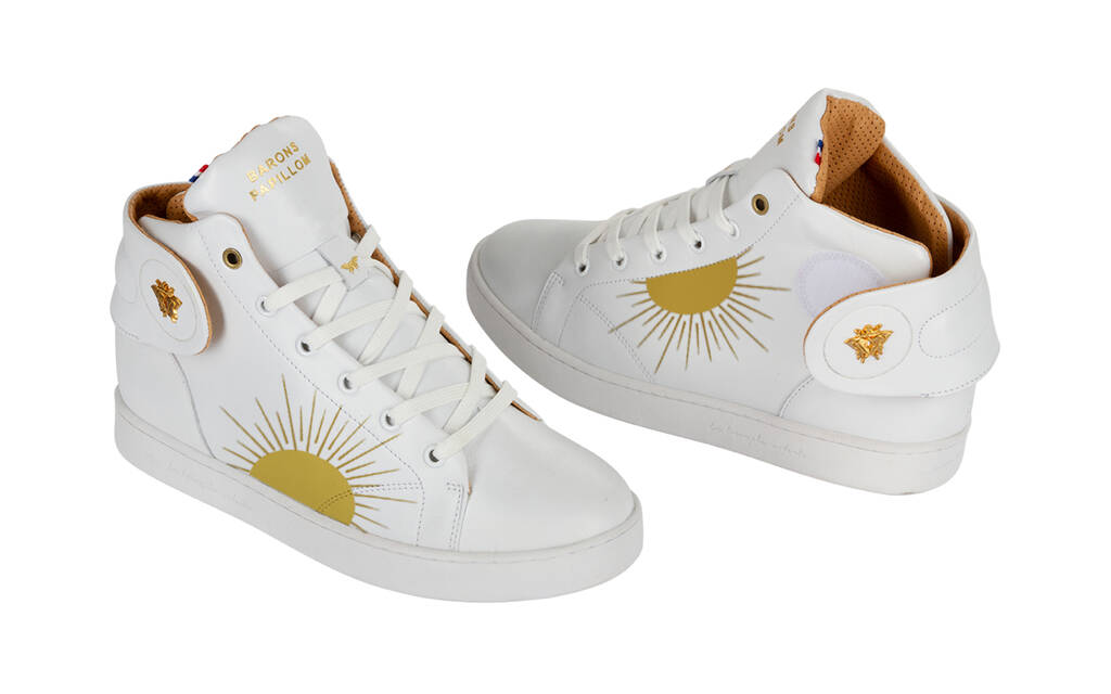 
      Sneaker Baron Papillon Mid Blanche Mille feux
  