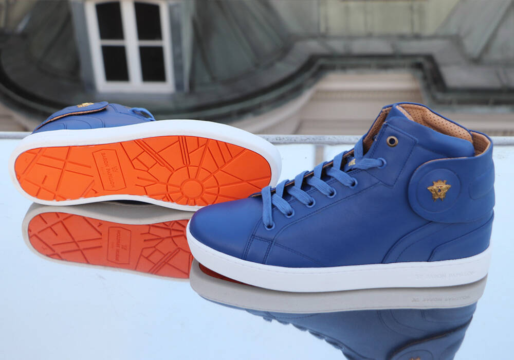 Sneaker Mid royal original bleu