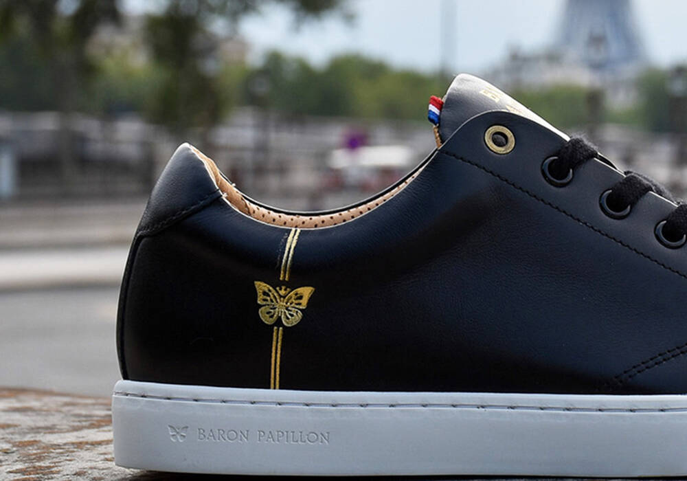 Sneaker Barons Papillom Basse noire